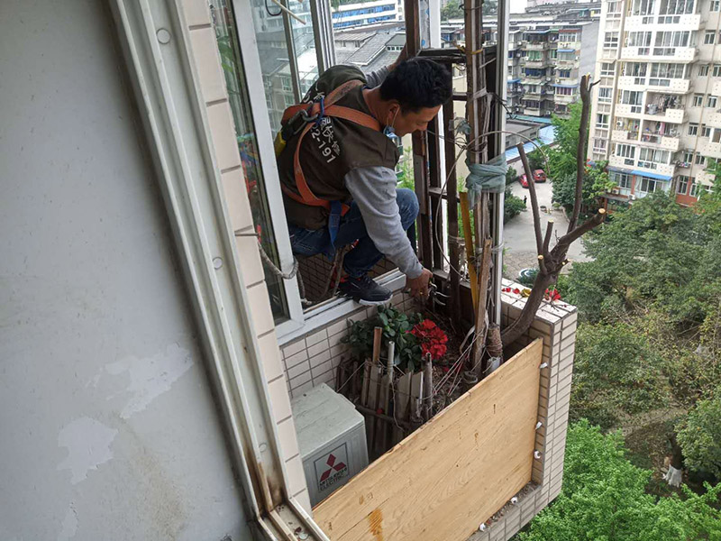 陽臺植物拆除:將陽臺和客廳打通。很多人想擴大自家客廳面積，改善采光情況，因此就選擇打通陽臺和客廳，這并不是完全不行的，但是要考慮戶型的實際情況。有的戶型陽臺的墻是用來抗震的，如果拆掉，短期看不出問題，但是長期使用必然會影響房子的承載能力，遇到嚴重災禍的時候，就完全無法抵抗了。